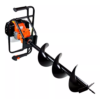 Perfurador de Solo 52cc 2,5HP com Broca 25cm + Extensão 60cm - VULCAN TRENT